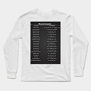 Physical Constants Long Sleeve T-Shirt